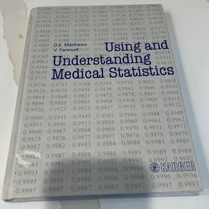 ISBN 3-8055-3932-0. Using and Understanding Medical Statistics book